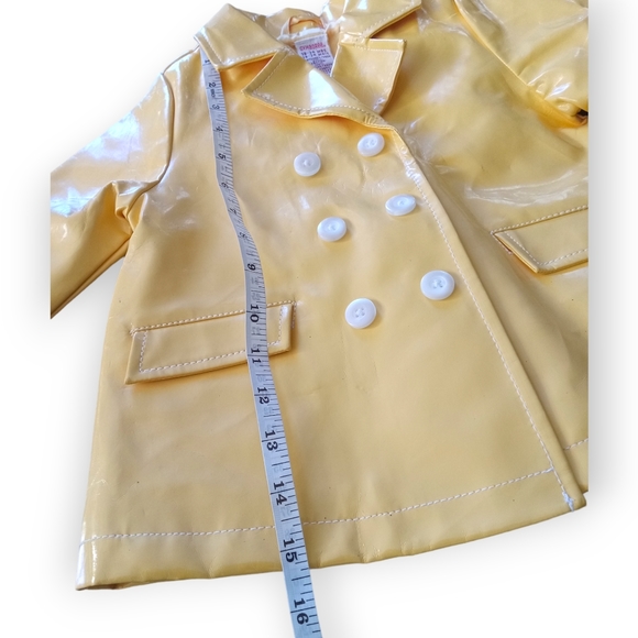 Gymboree girl toddler baby yellow raincoat 18-24 month - Picture 2 of 8